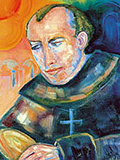 Das Bild zeigt den heiligen Johannes Grande.