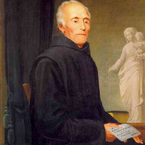 Das Bild zeigt Frater Paul de Magallon (1784-1859).
