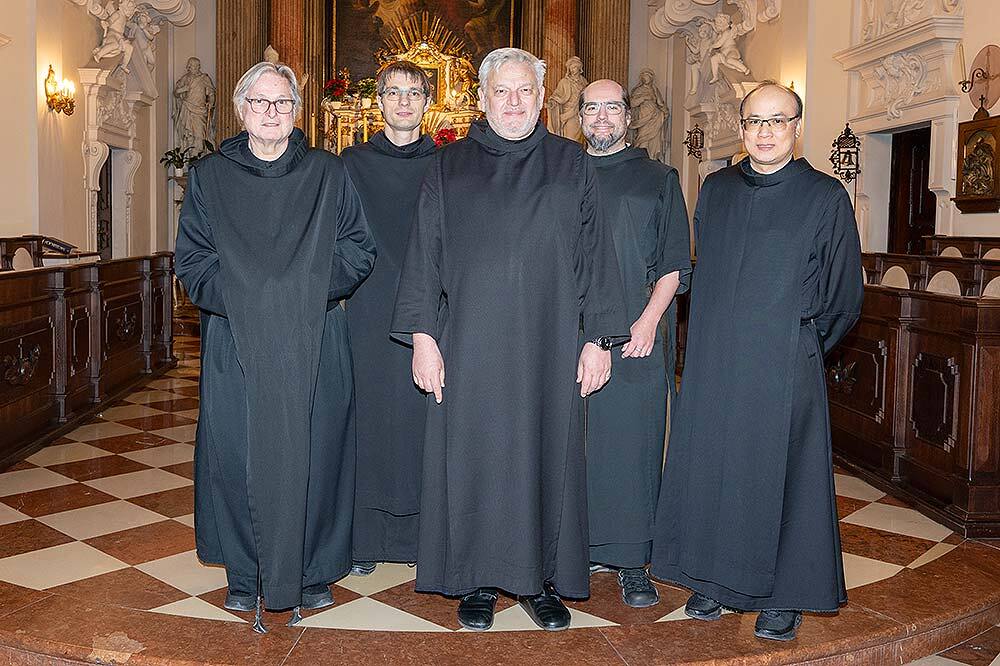 Das Bild zeigt die Die Provinzleitung der Ordensprovinz Europa Mitte am 23. Jänner 2026.