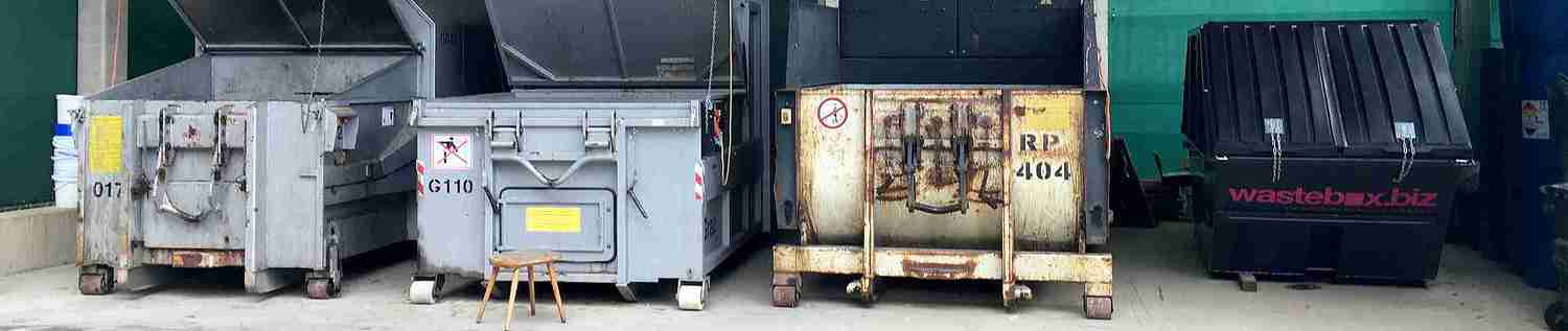 Das Bild zeigt die Mülltrennung im Krankenhaus St. Veit/Glan.