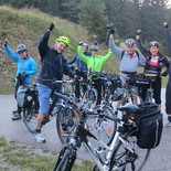 Auch unsere Radwallfahrer waren glücklich, das Ziel erreicht zu haben!
