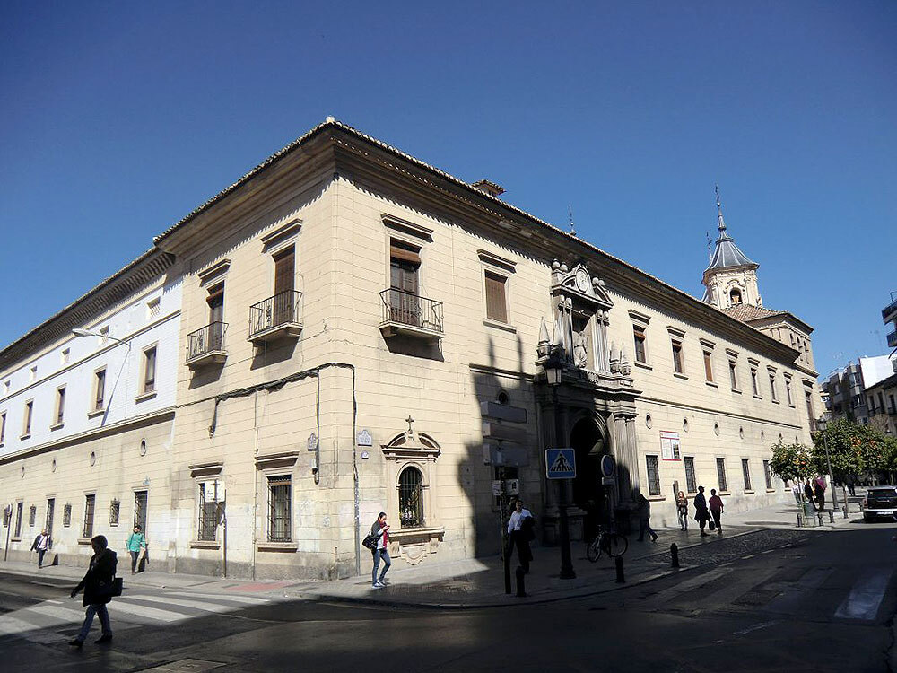 Das Bild zeigt ein Krankenhaus der Barmherzigen Brüder in Granada.