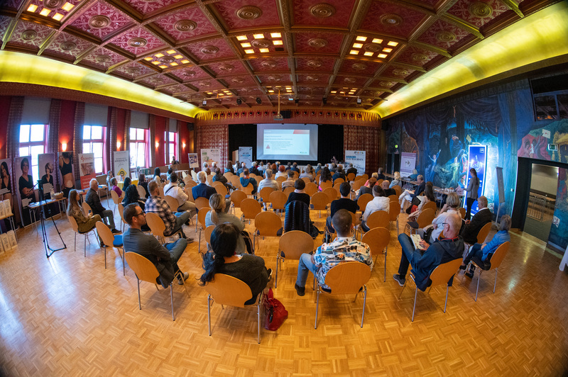 My Life, Infotage, Darmgesundheit, Fuchspalast, St. Veit, Krankenhaus Barmherzige Brüder St. Veit, Katja Kommt!, Foto Thomas Hude, 14.10.2023