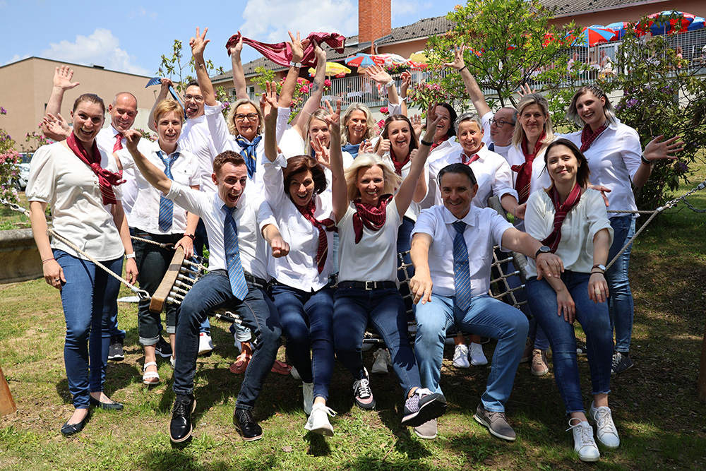 Eine dynamisches Team: Die Mitarbeitenden des Sr. Restituta Kafka Hauses / Barmherzige Brüder Eine dynamisches Team: Die Mitarbeitenden des Sr. Restituta Kafka Hauses