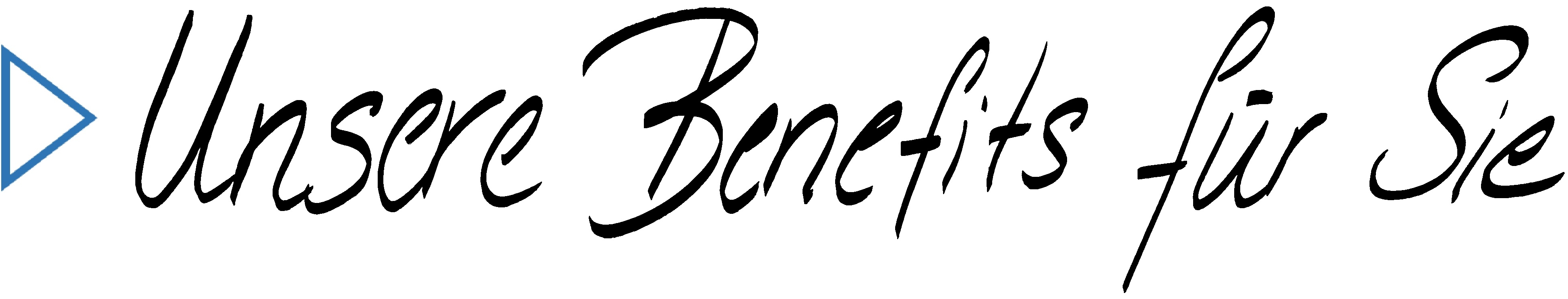 Unsere Benefits für Sie