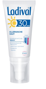Ladival Allergische Haut Sonnenschutzgel Gesicht LSF 30, 50 ml
