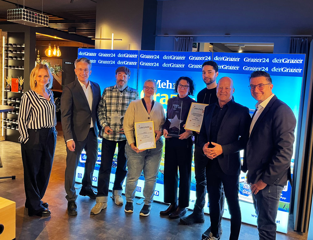 Gruppenfoto der Preisträger:innen des AnnenStar 2025.