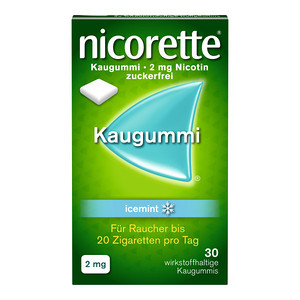 Nicorette Kaugummi Icemint 2mg 30 ST
