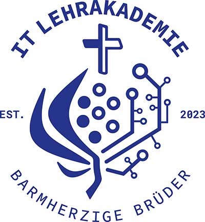 Logo der IT-Lehrakademie / Barmherzige Brüder Logo der IT-Lehrakademie