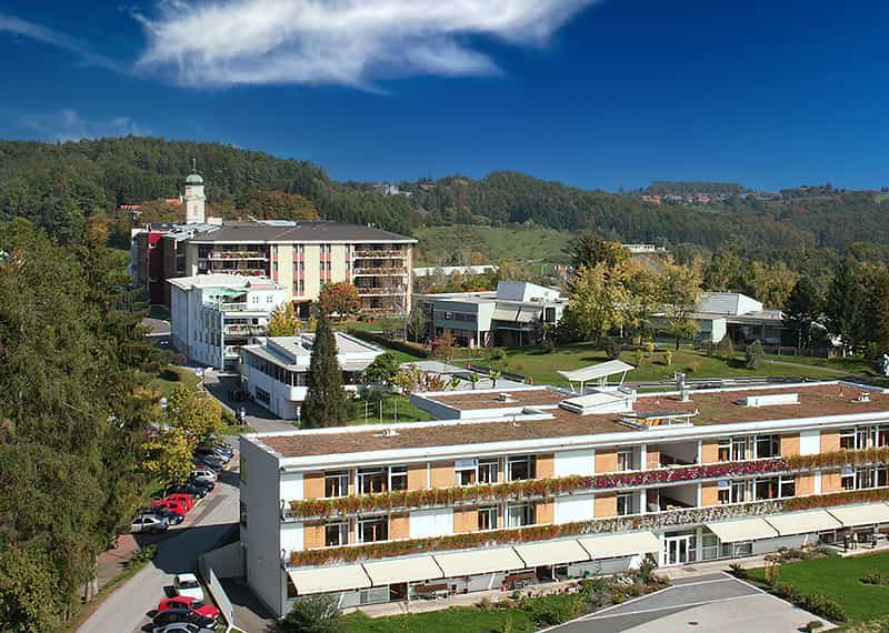 Das Bild zeigt die Lebenswelten der Barmherzigen Brüder Steiermark.