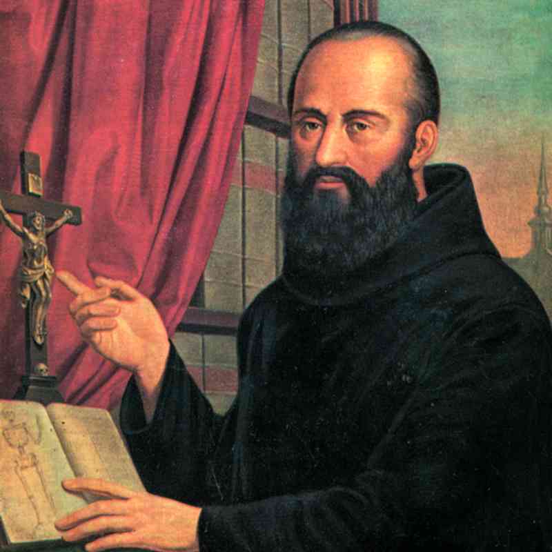 Das Bild zeigt Frater Gabriel Ferrara.