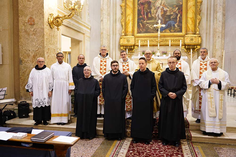 Bilder von der einfachen Profess / Barmherzige Brüder