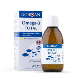 eine Packung Norsan Omega-3