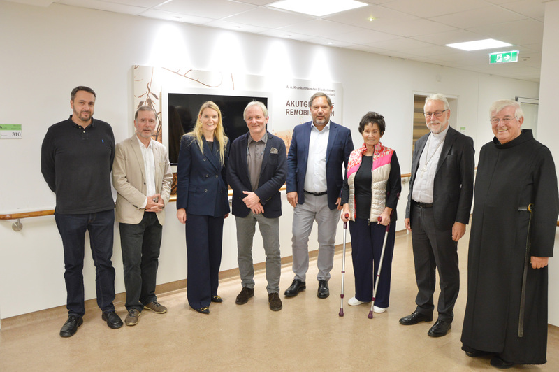 Elisabethinen-Krankenhaus Langjährige Mitarbeiter Ehrungen, Besuch Bischof Dr. Josef Marketz, Elisabethinen Krankenhaus Klagenfurt