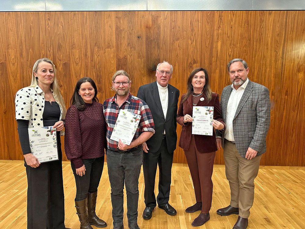 Die steirischen und kärntnerischen Preisträger der Barmherzigen Brüder.