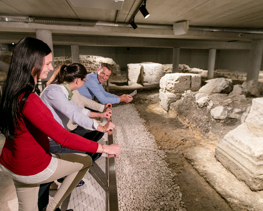 Eintauchen in die Zeit der Römer
