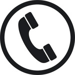 Das Bild zeigt einen Telefonhörer.
