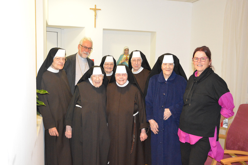Langjährige Mitarbeiter Ehrungen, Besuch Bischof Dr. Josef Marketz, Elisabethinen Krankenhaus Klagenfurt