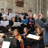 Zur Aufführung gelangte die Nelson-Messe von Joseph Haydn unter der Leitung von Friedrich Lessky.