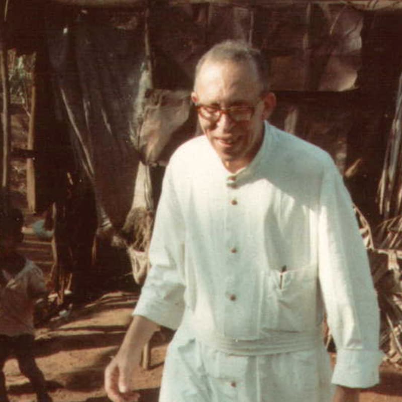 Das Bild zeigt Frater Fortunatus Thanhäuser (1918–2005).