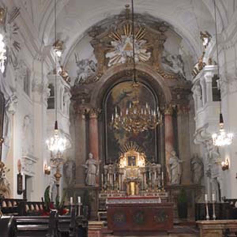 Kirche zu den Barmherzigen Brüdern WienOktober 2008Copyright: Priska Ketterer, Luzern, Schweiz