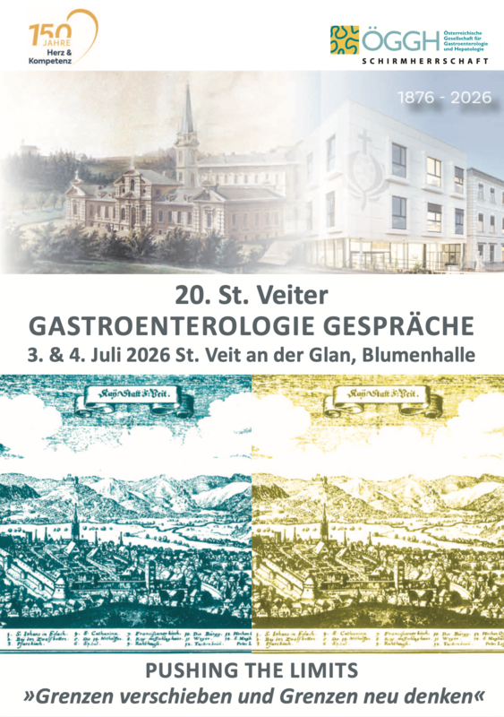 Gastroenterologie Gespräche 2026 3. und 4. Juli 2026 / Barmherzige Brüder Gastroenterologie Gespräche 2026 3. und 4. Juli 2026