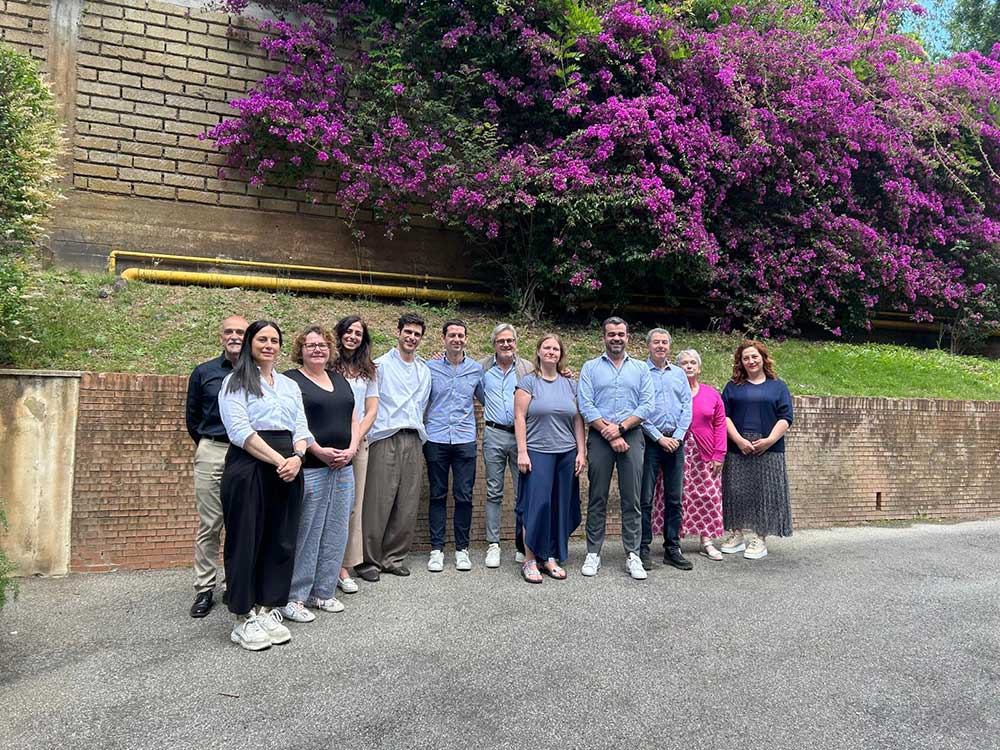 Gruppenbild des Treffens von Hospitality Europe in Rom.