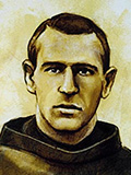 Das Bild zeigt den Seligen Frater Luis Beltrán Solá Jiménez.