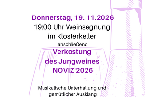 Einladung zur Weinsegnung