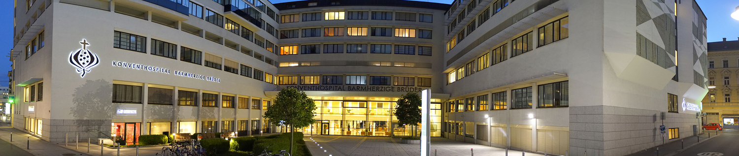 Das Bild zeigt das Gebäude des Konventhospitals der Barmherzigen Brüder Linz