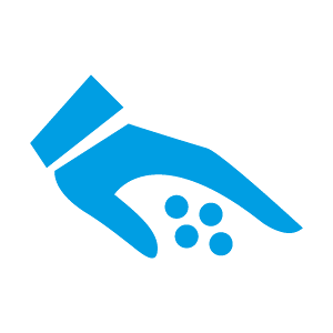 stilisierte Hand / Barmherzige Brüder