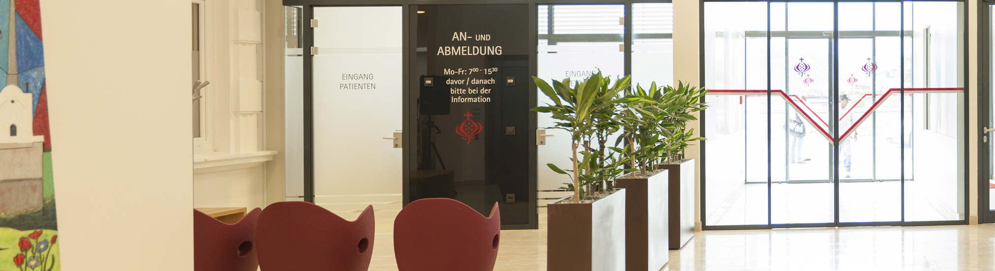 Eingang Krankenhaus St. Veit