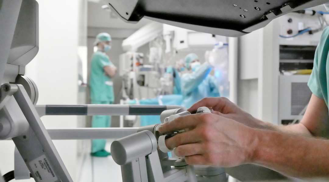 OP Situation Da Vinci mit Steuerkonsole