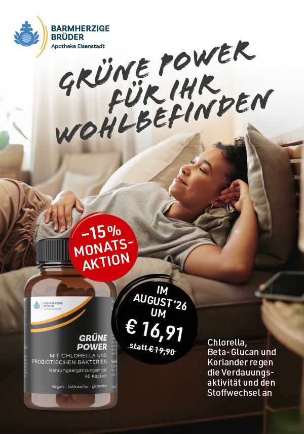 Grüne Power kapseln
