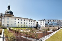 Das Bild zeigt das Krankenhaus Salzburg