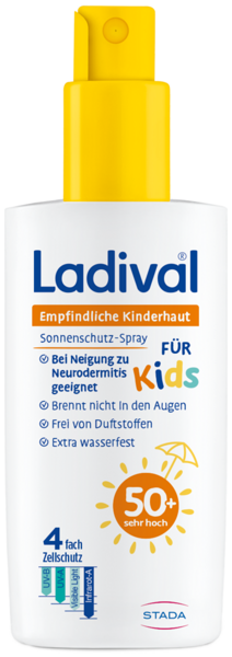 Ladival Empfindliche Kinderhaut Sonnenschutzspray LSF 50+ 150 ml