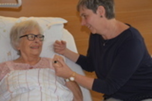 Besuch am Krankenbett