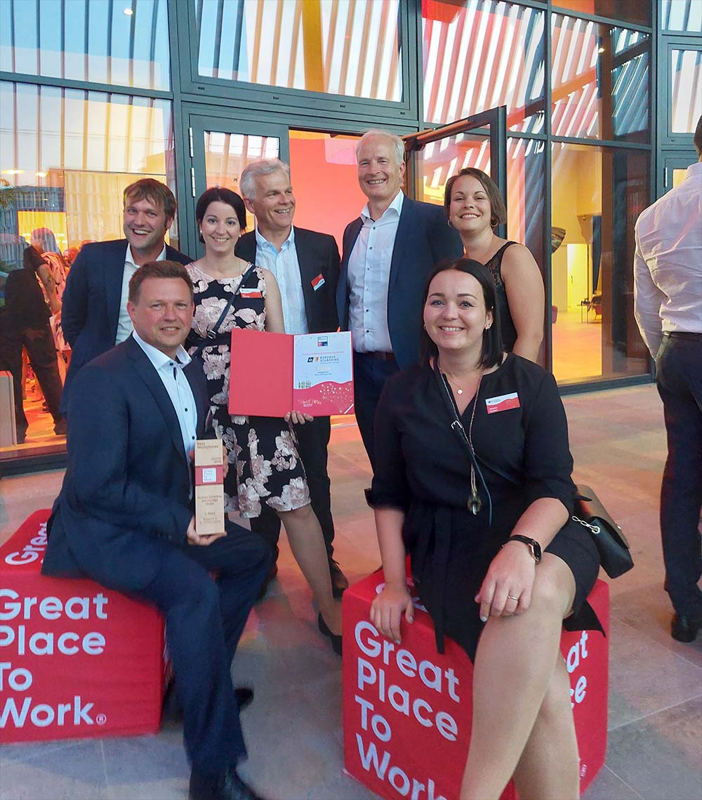 Das Bild zeigt das Leitungsteam des Kurhauses Schärding.