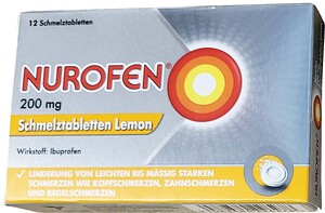 Nurofen 200mg Schmelztabletten Lemon 12ST