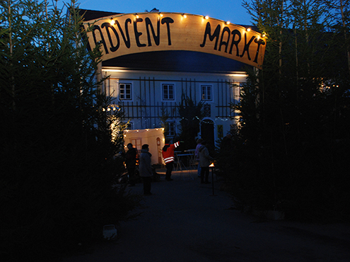 Eingang Adventmarkt