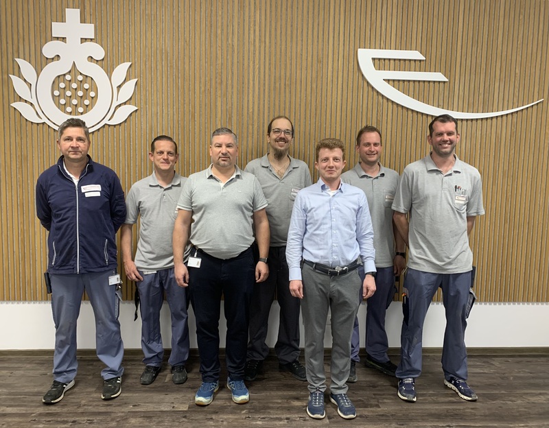 Team Technischer Dienst im EKH