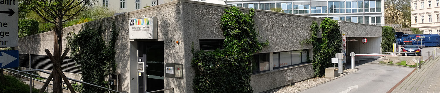Hier sehen Sie die Tiefgarage der Barmherzigen Brüder Salzburg