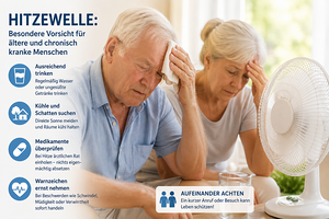 Appell zur besonderen Vorsicht für ältere und chronisch kranke Menschen