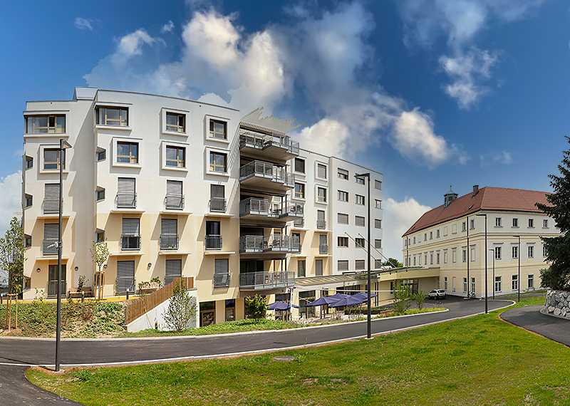 Das Bild zeigt das Ordenswerk der Barmherzigen Brüder in Kritzendorf.