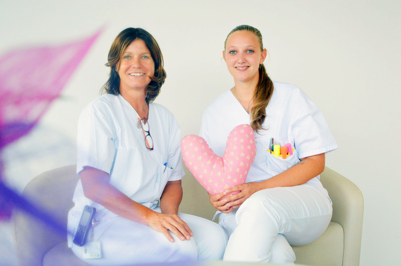 DGKP Selina Reinmüller und DGKP Renate Leitner / Barmherzige Brüder