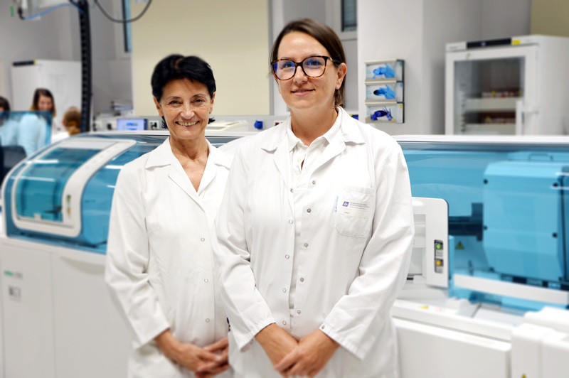 Prim. Dr. Mariana Stettin, MPH (links) und Carmen-Neubauer-Weiß, BMA