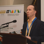 Mag. Christoph Schmitz von der Erzdiözese Wien führte in die Veranstatlung ein.