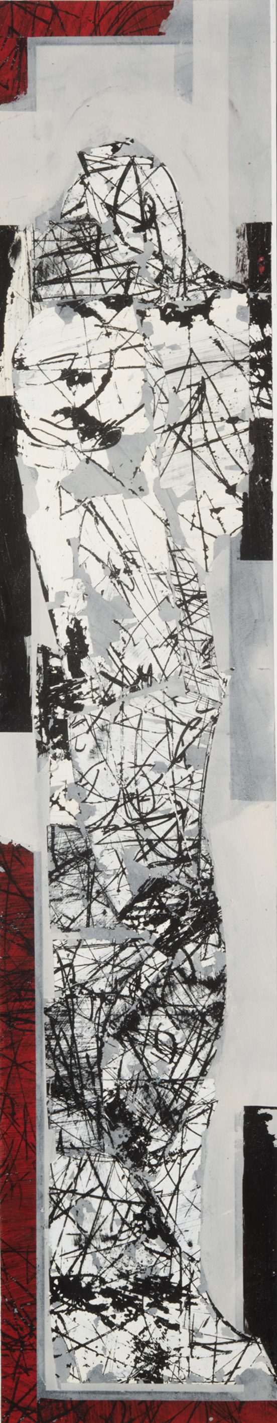 Ferdinand Neumüller - Valentin Oman,  Ecce Homo I und Ecce Homo II, 2006,  Mischtechnik auf Leinwand.