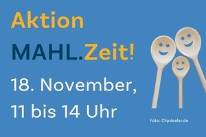 Einladung zum Mittagessen für unsere bedürftigen Mitmenschen am 18. November von 11 bis 14 Uhr.