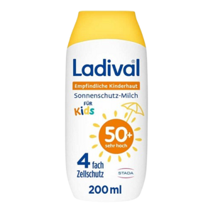 Ladival Empfindliche Kinderhaut Sonnenschutzmilch LSF 50+ 200 ml